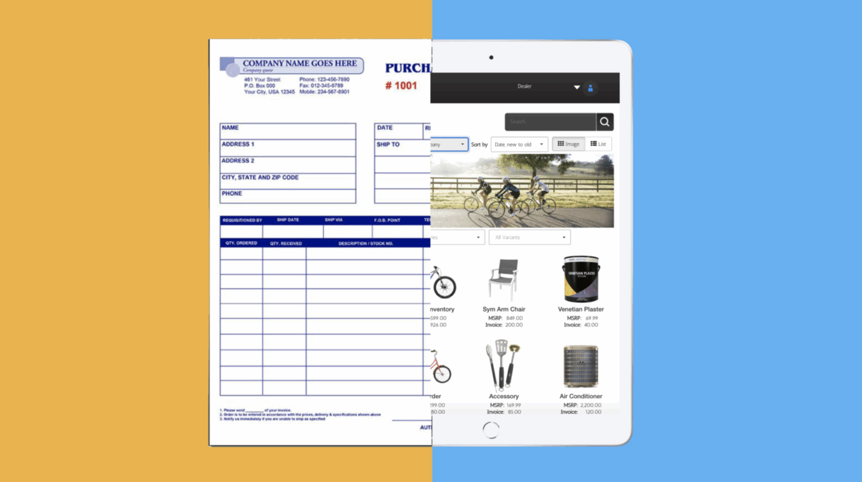 Paper vs Digital Ordering