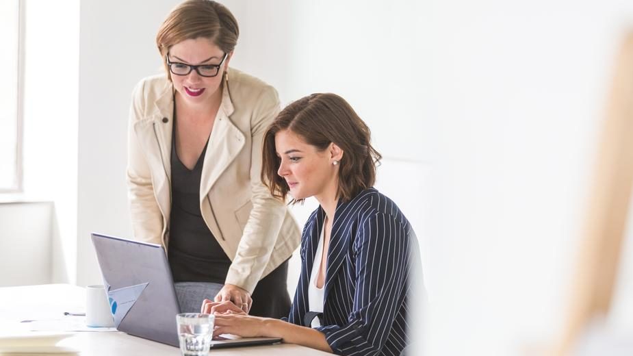 Business Women Ordering