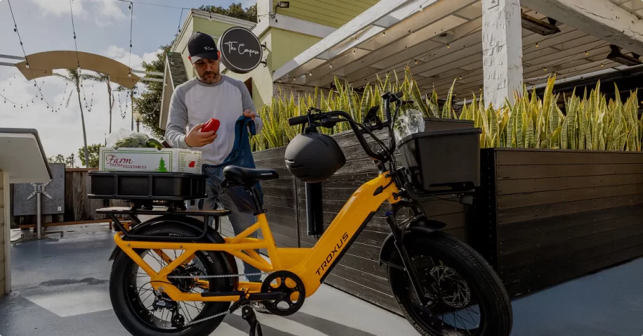 Troxus eBike outside